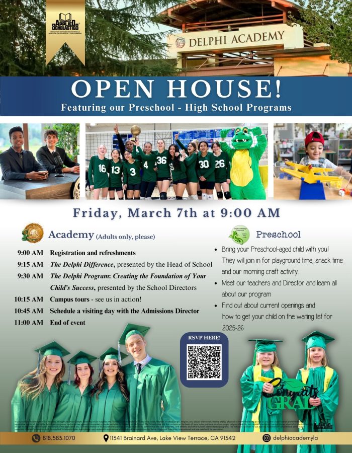 March 7 Open House